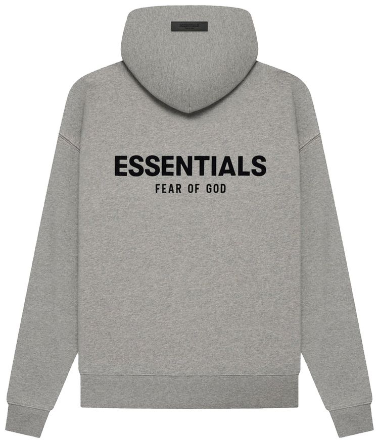 Fear of God Essentials Hoodie Dark Oatmeal