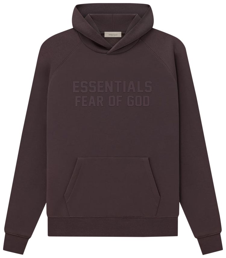 Fear of God Essentials Hoodie Plum
