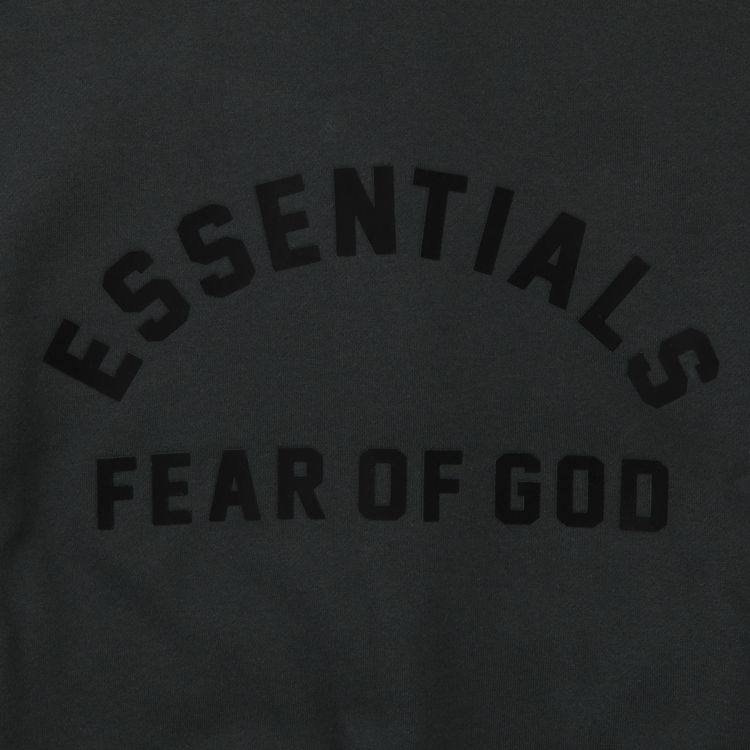 Fear of God Essentials Hoodie Jet Black