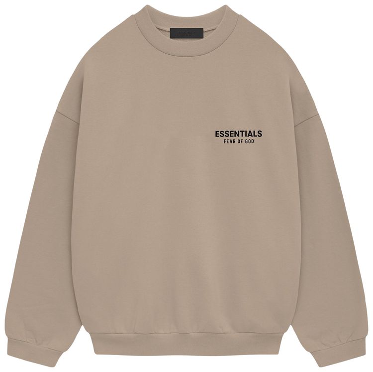 Fear of God Essentials Fleece Crewneck II Desert Sand
