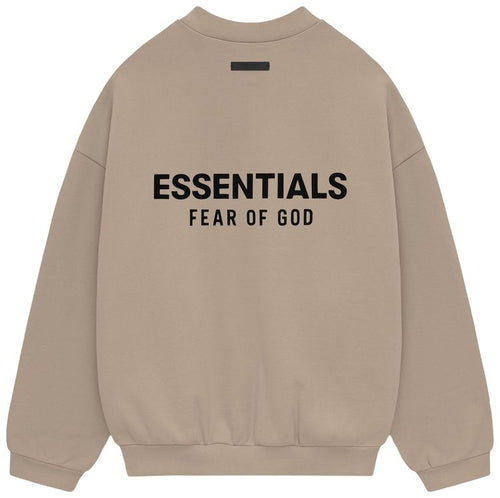 Fear of God Essentials Fleece Crewneck II Desert Sand