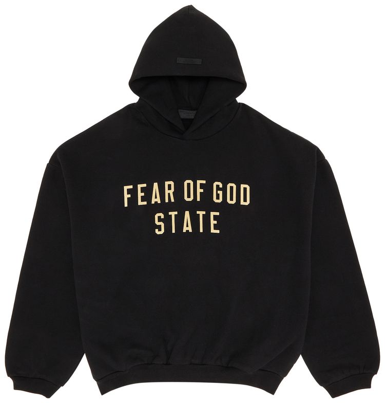 Fear of God Essentials Fleece Hoodie Black