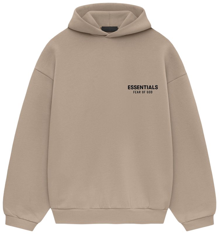 Fear of God Essentials Fleece Hoodie II Desert Sand