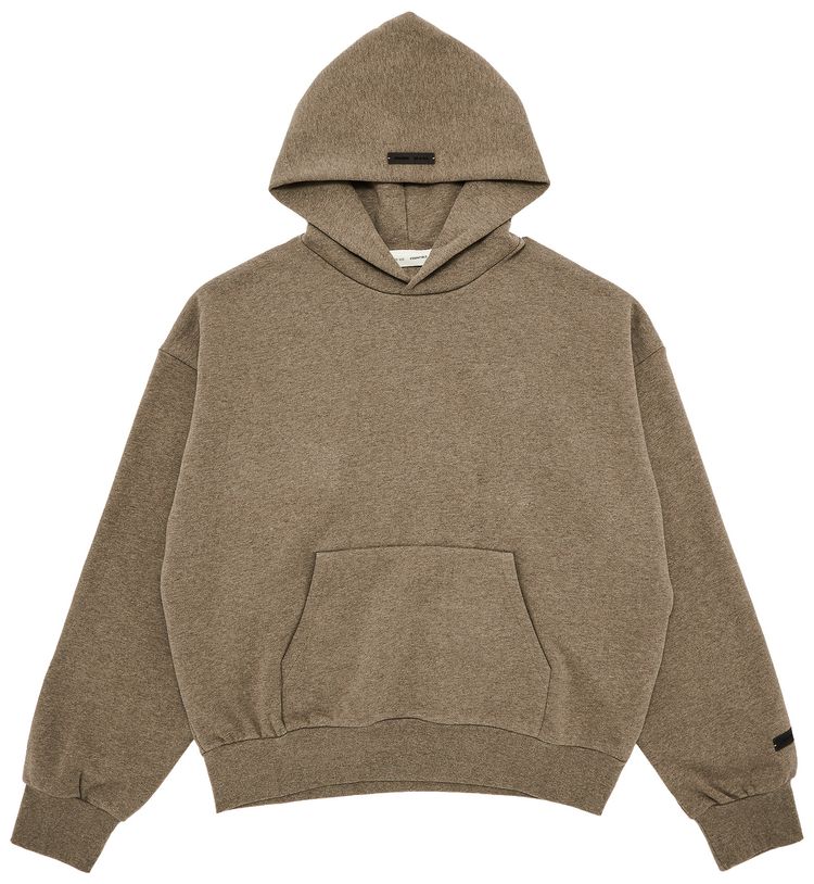 Fear of God Essentials Classic Fit Fleece Hoodie Homestead Heather