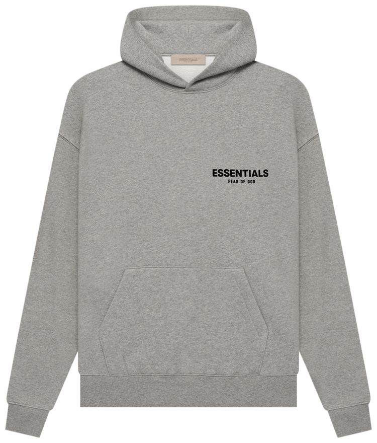 Fear of God Essentials Hoodie Dark Oatmeal